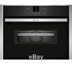 NEFF N70 C17MR02N0B Built-In Integrated Combination Microwave Oven, RRP £1019