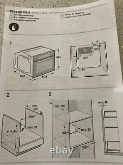 NEFF N70 C17UR02N0B Built-in Microwave Stainless Steel Very Good V Lightly Used