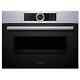 New Bosch Cfa634gs1b Serie 8 900w Built In Microwave Oven Stainless Steel 36l