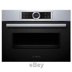 NEW Bosch CFA634GS1B Serie 8 900W Built In Microwave Oven Stainless Steel 36L