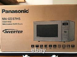 NEW Panasonic 23L Inverter Microwave And Grill Stainless Steel NN-GD37HSBPQ