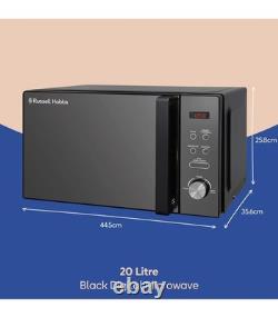 NEW Russell Hobbs Microwave 20 Litre 800 W Black Digital