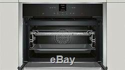 N 70 Built-in compact oven with microwave function Stainless steel C17MR02N0B