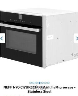 Neff Built In Microwave. C17UR02N0B, Stainless Steel