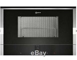 Neff C17GR00N0B Built-In Microwave with Grill, Stainless Steel RRP £605