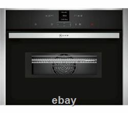 Neff C17MR02N0B 1000W 45L Built-in Combination Microwave Oven Stainless Steel