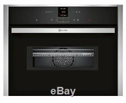 Neff C17MR02NOB Built In Compact Oven & Combination Microwave Stainless Steel