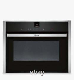 Neff C17UR02N0B Solo Microwave Built In Stainless Steel GRADED