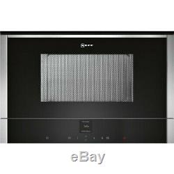 Neff C17WR01N0B Built In Microwave Oven with Grill stainless steel RRP £554