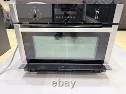 Neff C1APG64N0B Compact Stainless Steel Oven with Microwave and Steam