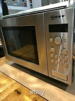 Neff H53W50N3GB Built-in Microwave fits into wall unit Stainless Steel
