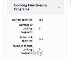 Neff Integrated Microwave Oven 60cm Wide HLAWD23nob