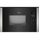 Neff N50 20l 800w Compact Height Built-in Microwave Stainless Steel