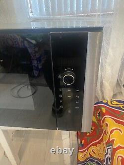 Neff N50 HLAWD53N0B Built-in 25L 900W Solo Microwave Oven, Black/Stainless Steel