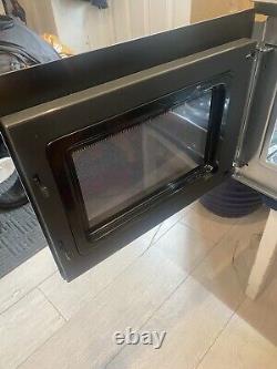 Neff N50 HLAWD53N0B Built-in 25L 900W Solo Microwave Oven, Black/Stainless Steel