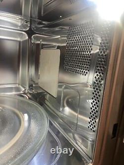 Neff N50 HLAWD53N0B Built-in 25L 900W Solo Microwave Oven, Black/Stainless Steel