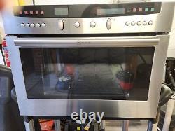 Neff combi microwave B6774.0GB works (door glass has shattered) read description