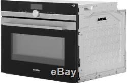 New 45l Siemens Iq700 Cm676gbs6b Built In Electric Single Oven & Microwave Wifi