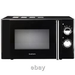 New 700W Goodmans 20L Microwave Compact & Stylish Black