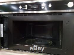 New (Ex-Display) CDA MC61SS 750W Built-in Microwave Oven Stainless Steel & Black