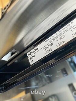 New Miele M2240SC ContourLine Built in Microwave Obsidian Black