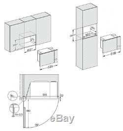 New Miele M 2230 SC Built-in Microwave Oven Sensor controls Digital display