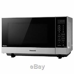 New NN-SF464MBPQ Flatbed Solo Microwave 27L 1000W E Rated Silver