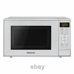 New Panasonic NN-K18JMMBPQ Freestanding Microwave With Grill 20L Silver 800W