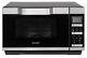 New Sharp R861slm 900w Combination Flatbed Microwave 25 Litres Silver