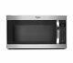 New Whirlpool 2 Cu Ft Over Range Microwave Oven Cooking 30-in Stainless Steel