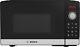 Open Box Bosch Fel023ms2b 20l, 800w Microwave Oven Black