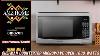 Overview Chefman Countertop Microwave Oven Digital Stainless Steel 1000 Watts 6 Menus Amazon