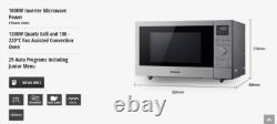 PANASONIC 3 in 1 Combi 1000W Microwave, Stainless Steel 27litre NN-CD58JSBPQ #A#
