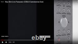 PANASONIC 3 in 1 Combi 1000W Microwave, Stainless Steel 27litre NN-CD58JSBPQ #B#