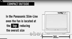 PANASONIC 3 in 1 Combi 1000W Microwave, Stainless Steel 27litre NN-CD58JSBPQ #B#