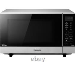 PANASONIC NN-SF464MBPQ Solo Microwave Silver