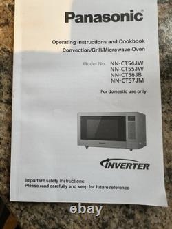 Panasonic 1000W Combination Microwave Oven 27L NN-CT55-White