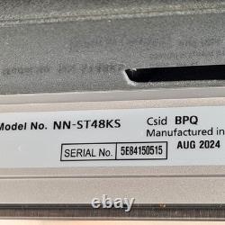 Panasonic 1000w 32L Standard Microwave Stainless Steel NN-ST48KSBPQ Used Boxed