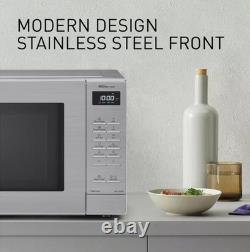 Panasonic 1000w Solo Genius Tech Microwave Silver NN-ST68QSBPQ Light Box Damage