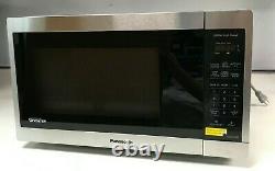 Panasonic 1.3CuFt Stainless Steel Countertop Microwave Oven NN-SC668S, N