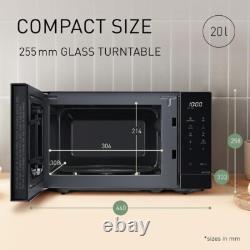 Panasonic 20L Solo Digital Microwave 800W NN-ST22QBBPQ Light Box Damage
