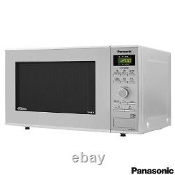 Panasonic 23 Litre 1000W Grill Microwave in Silver, NN-GD37HSBPQ Free Delivery