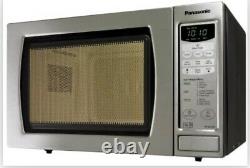 Panasonic 800W Standard Microwave NN-E273S Silver Kitchen 20L Stainless Steel Uk