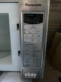 Panasonic 800W Standard Microwave NN-E273S Silver Kitchen 20L Stainless Steel Uk