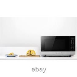 Panasonic Digital Flatbed Microwave 27L Slim-Line 1000W Silver 27L NN-SF464MBPQ