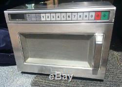 Panasonic NE1856 1800w Stainless Steel Commercial Microwave Catering Oven