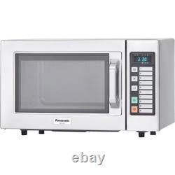 Panasonic NE-1037 22L 1000W Commercial Microwave Oven Stainless Steel