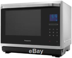 Panasonic NNCF873SBPQ 32L 1000W Combination Microwave With Flatbed Design Silver