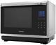 Panasonic Nncf873sbpq 32l 1000w Combination Microwave With Flatbed Design Silver