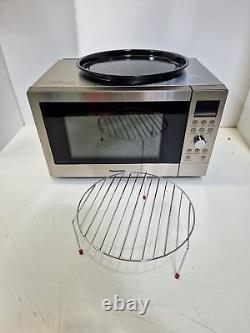 Panasonic NN-CD58JSBPQ 27L Microwave Oven Stainless Steel (Dirty/Scratched) B+